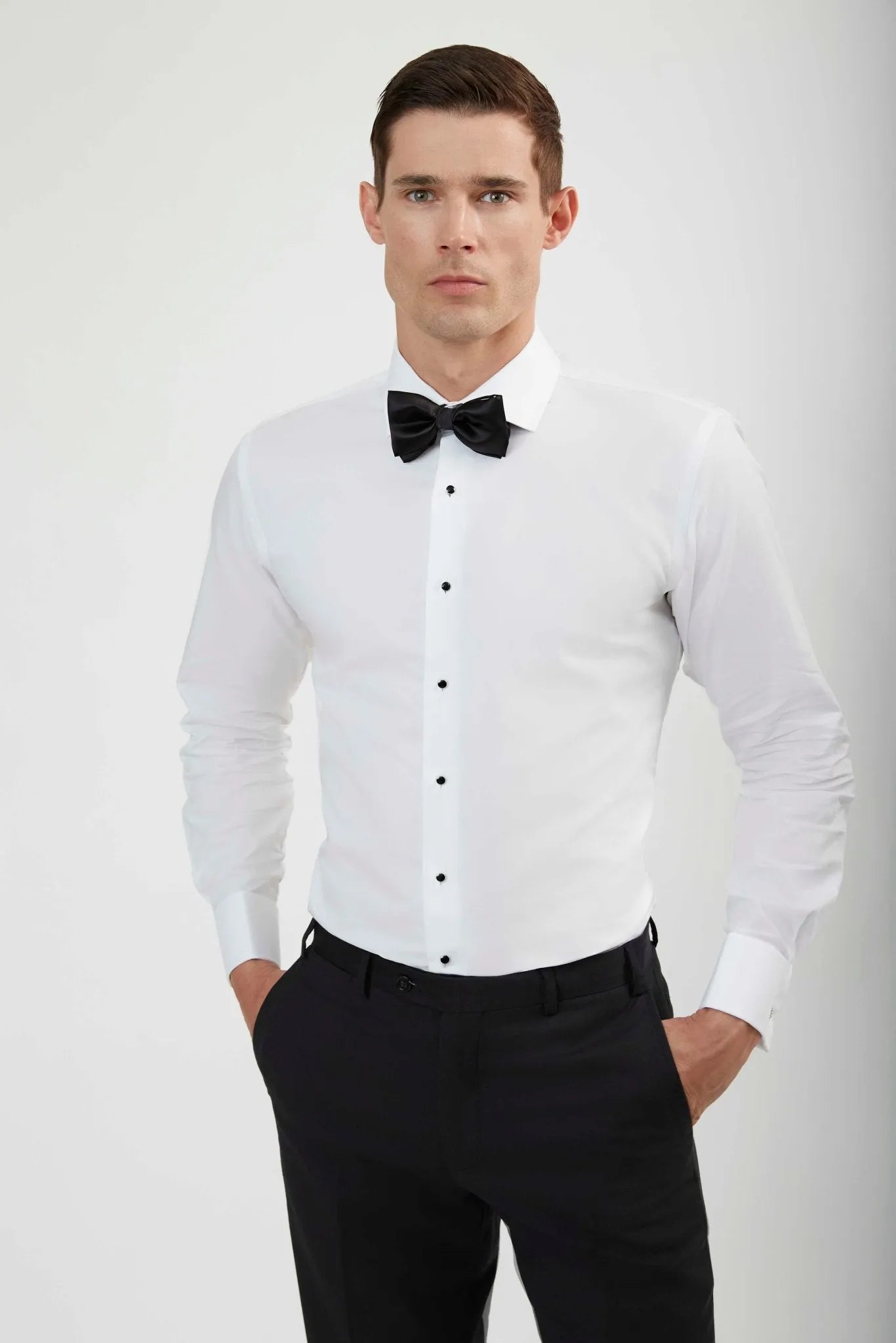 100% Wool Luxury Black Tuxedo Bundle