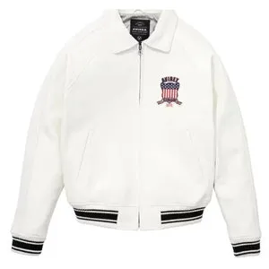 Avirex Icon White Bomber Jacket