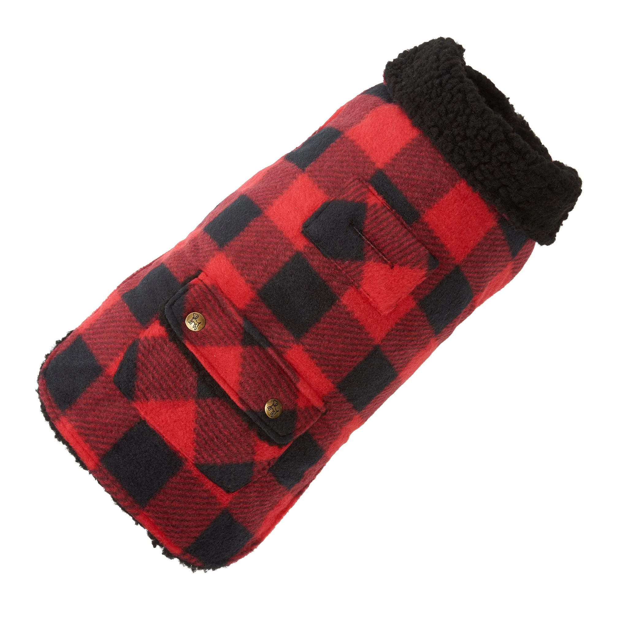 Buffalo Check Fleece Lined Coat