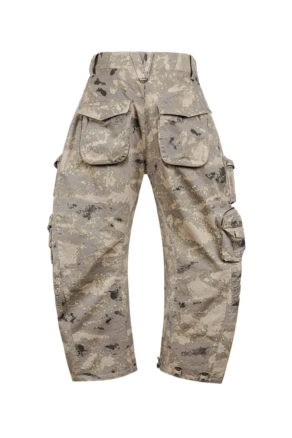 Camo Stacked Cargo Pants