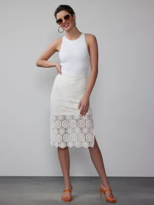 Crochet Pencil Skirt