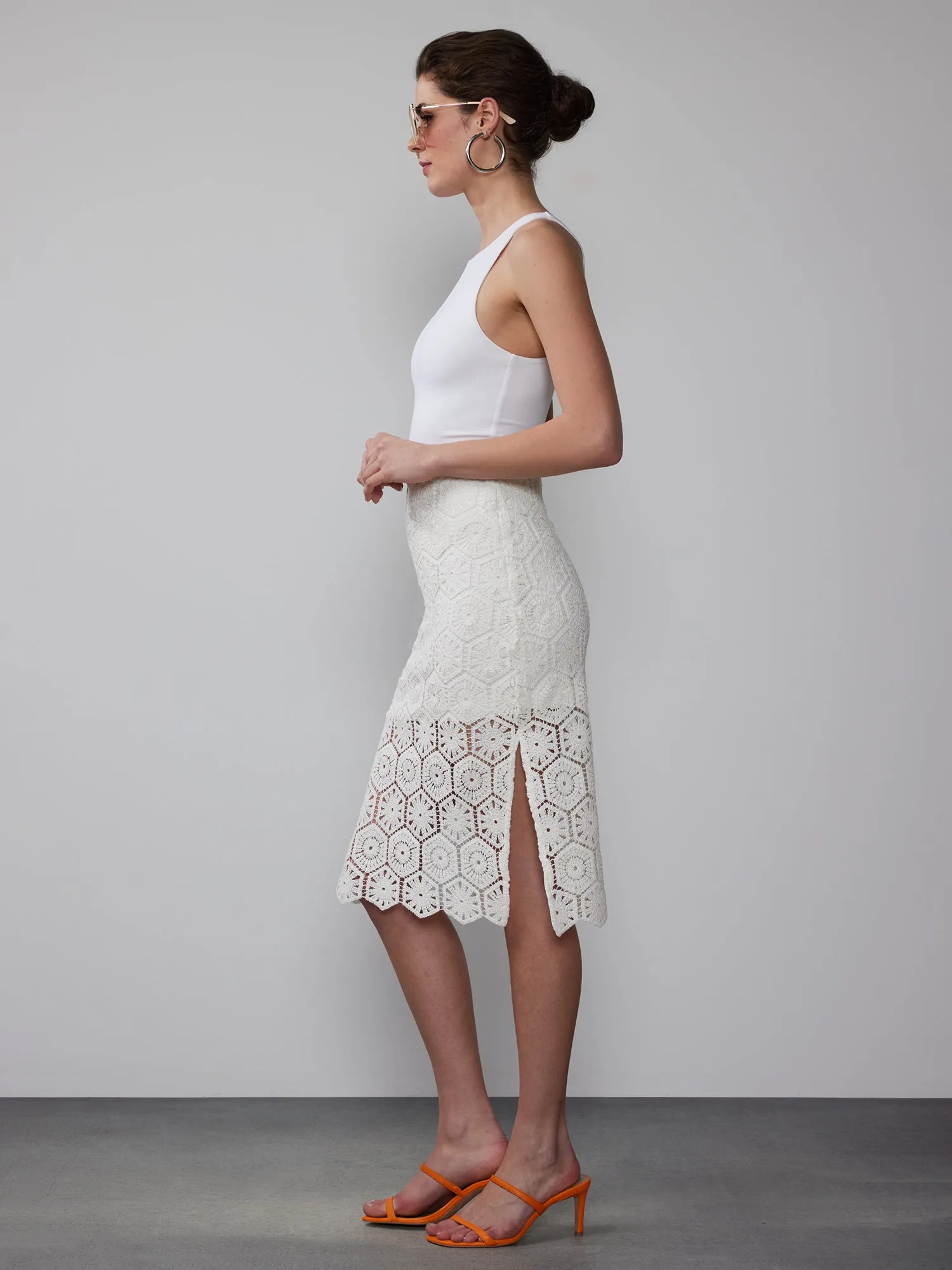 Crochet Pencil Skirt