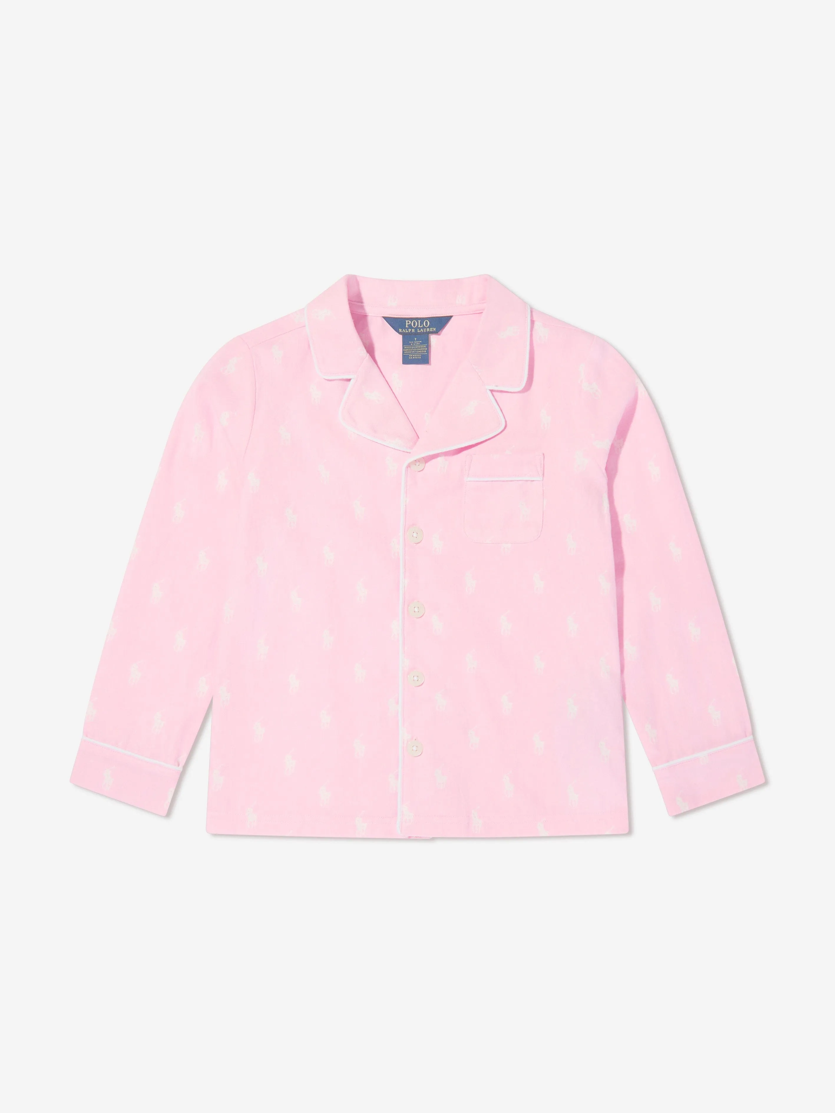 Girls Pyjama Set in Pink