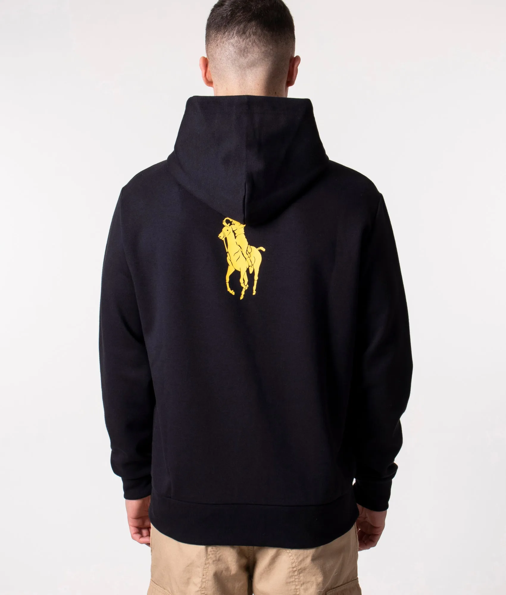 Logo Double Knit Fleece Hoodie