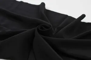 Luxury Silk Georgette - Black