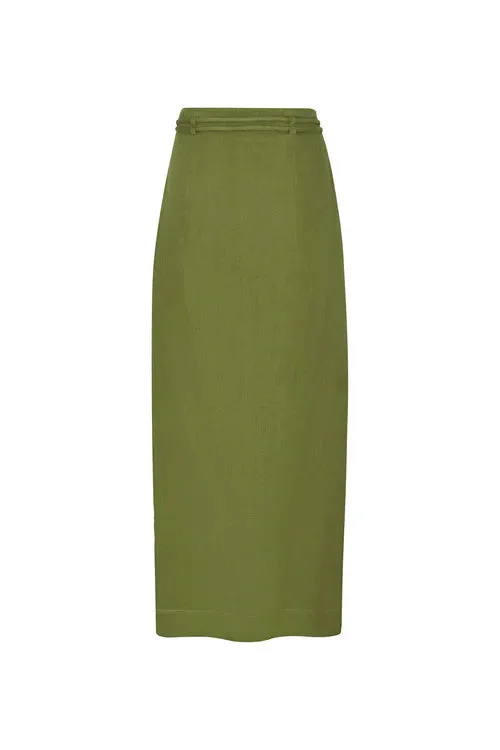 Mar de Ti Skirt in Pistachio Green