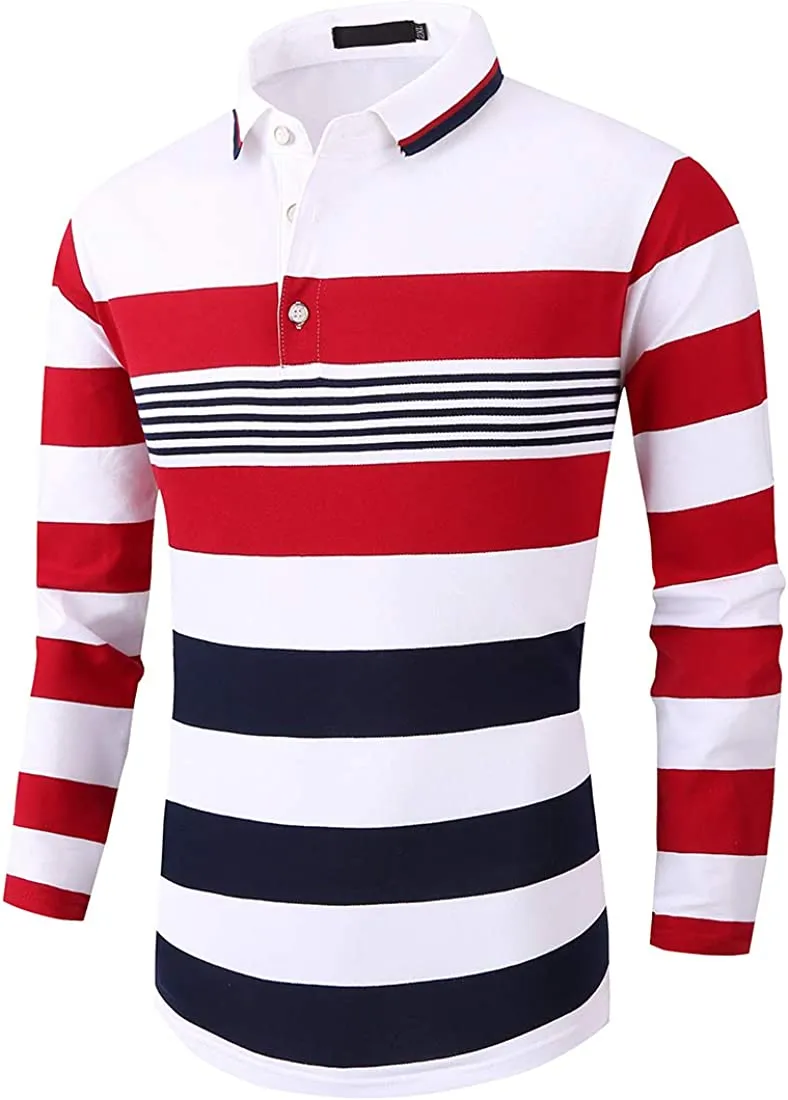 Men's Casual Slim Fit Golf Shirt