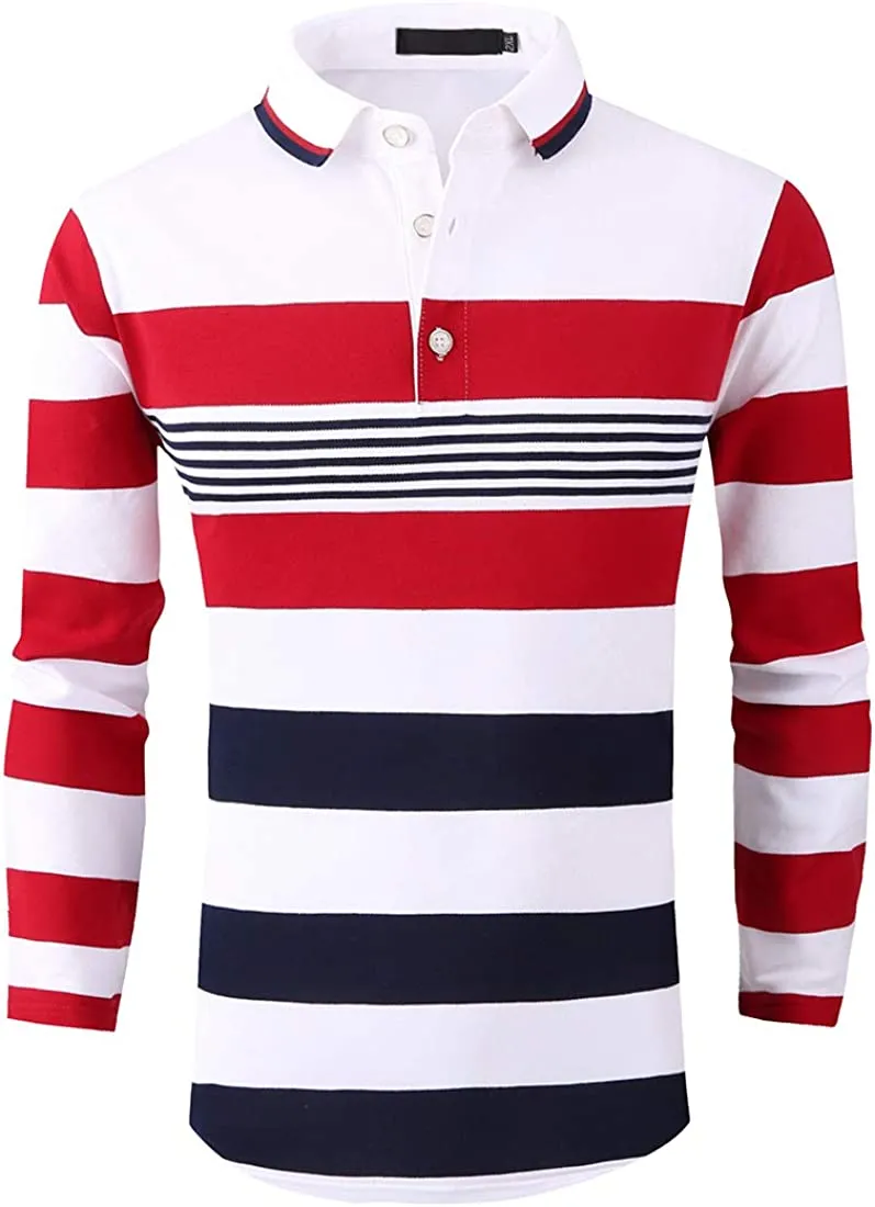 Men's Casual Slim Fit Golf Shirt