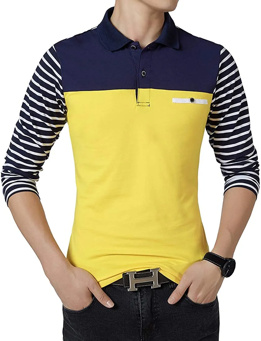 Men's Casual Slim Fit Golf Shirt