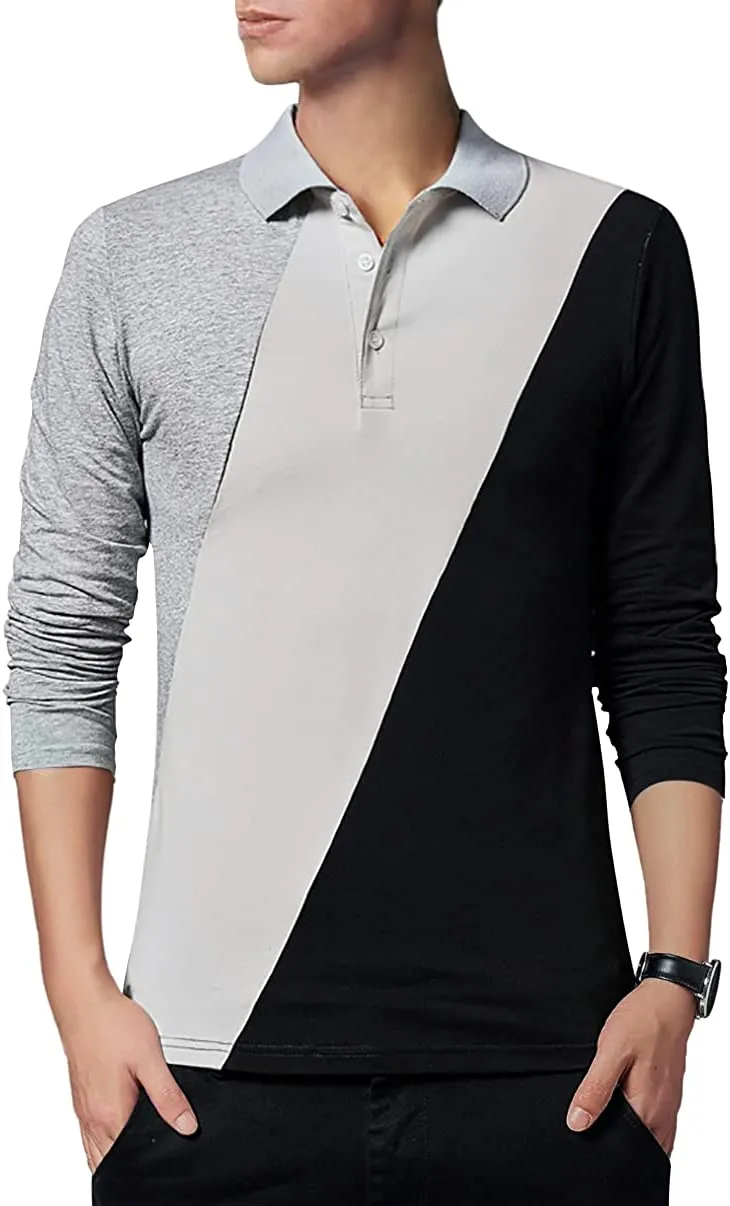 Men's Casual Slim Fit Golf Shirt