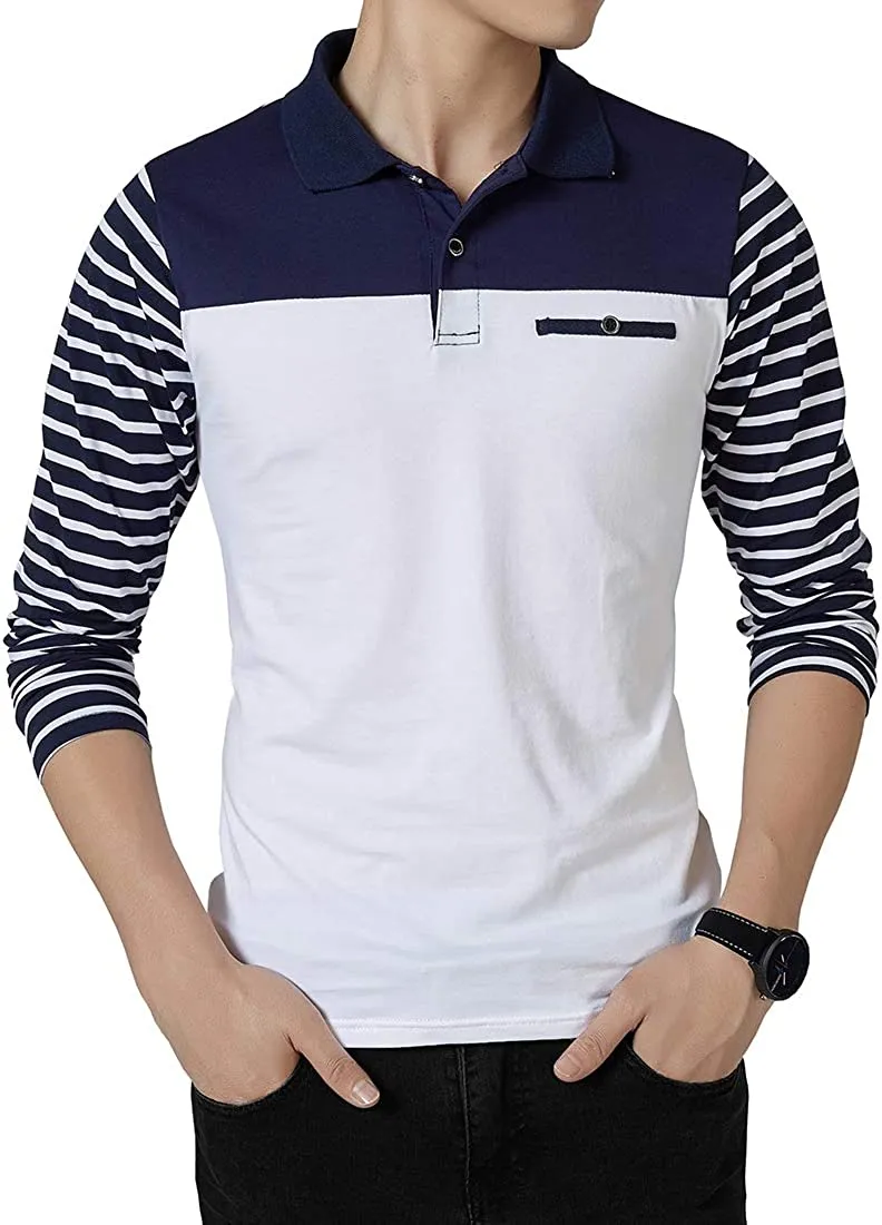 Men's Casual Slim Fit Golf Shirt