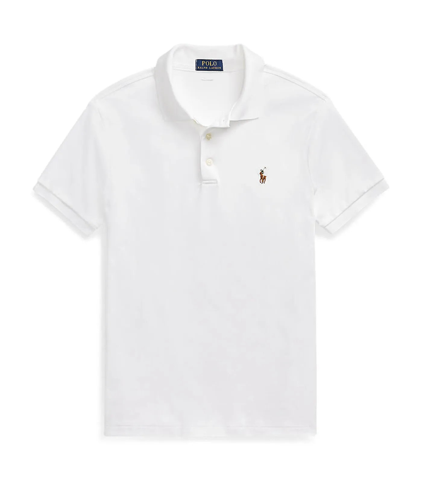 Men's Slim Fit Soft-Touch Polo Shirt White