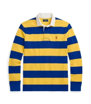 Men's The Iconic Rugby Shirt Arctic Yellow/Classic Azure