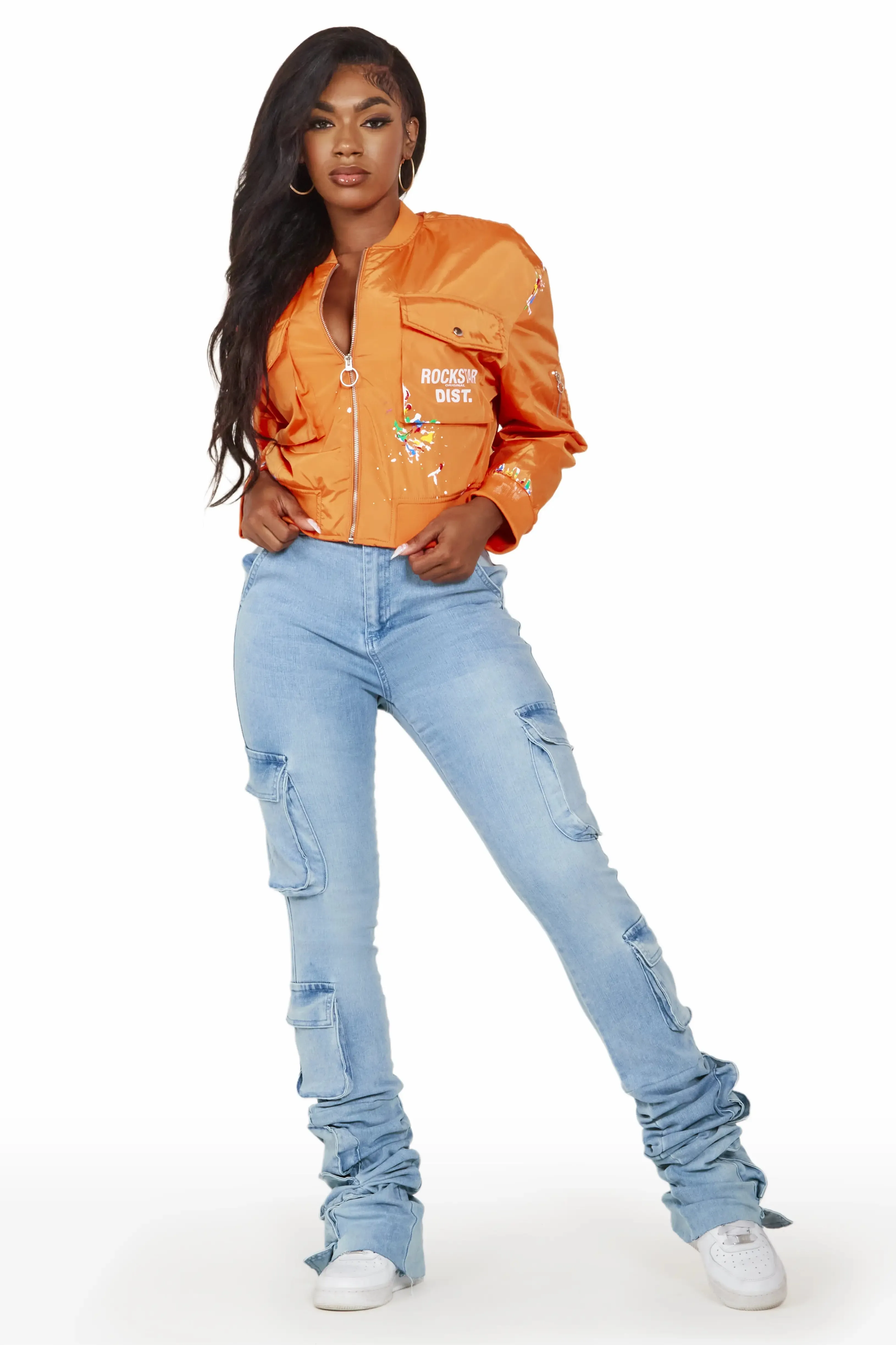 Mosha Orange Jacket