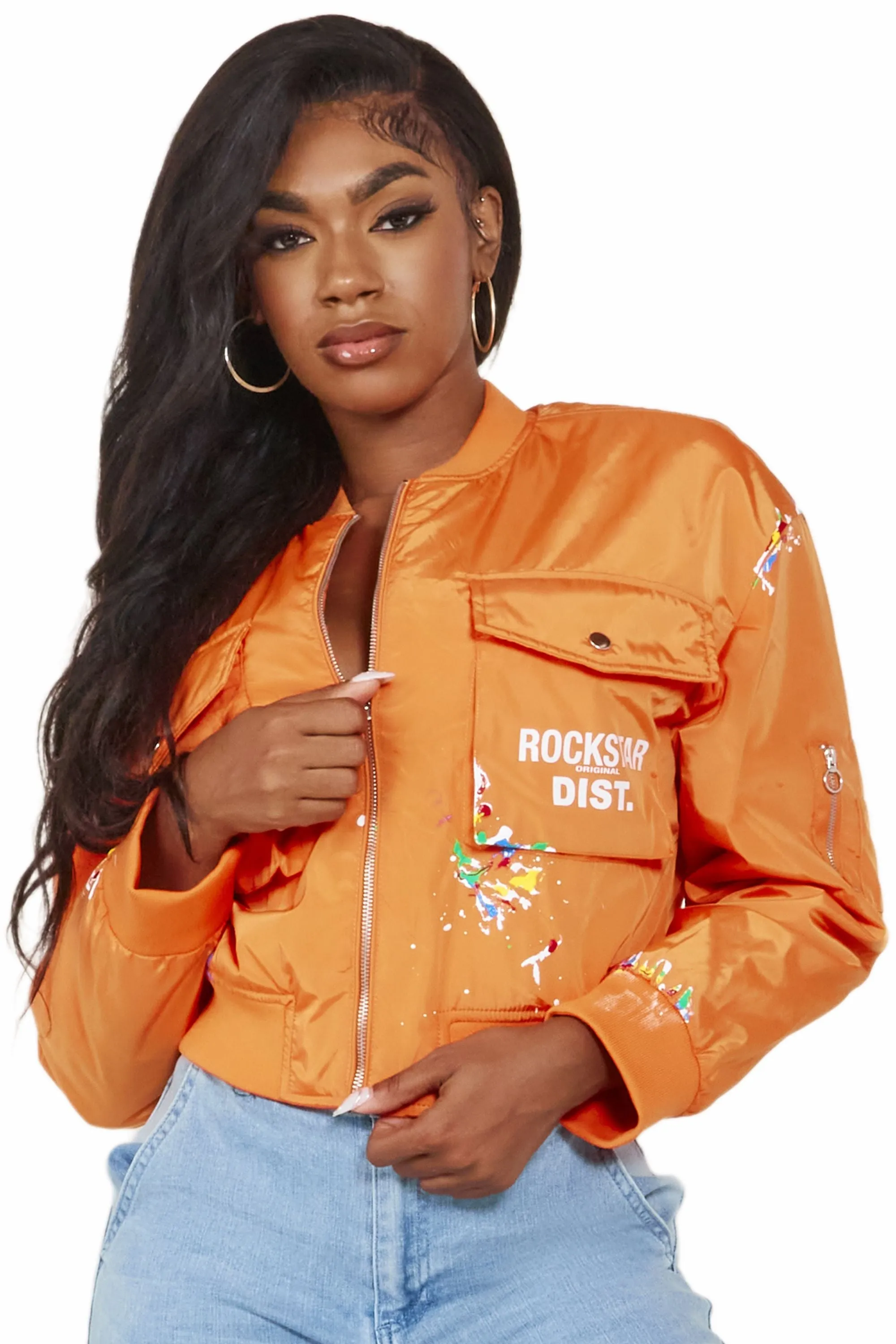 Mosha Orange Jacket