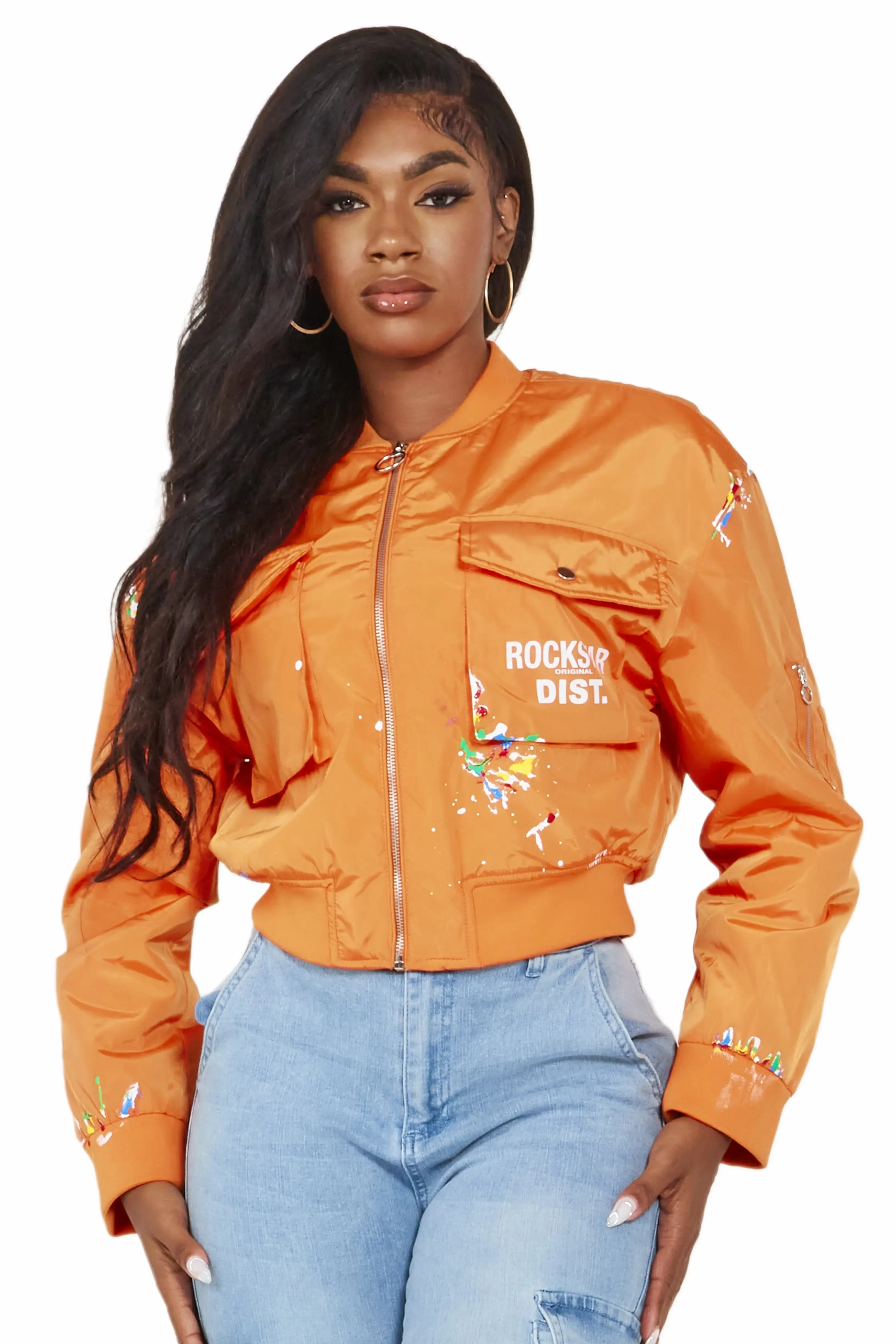 Mosha Orange Jacket