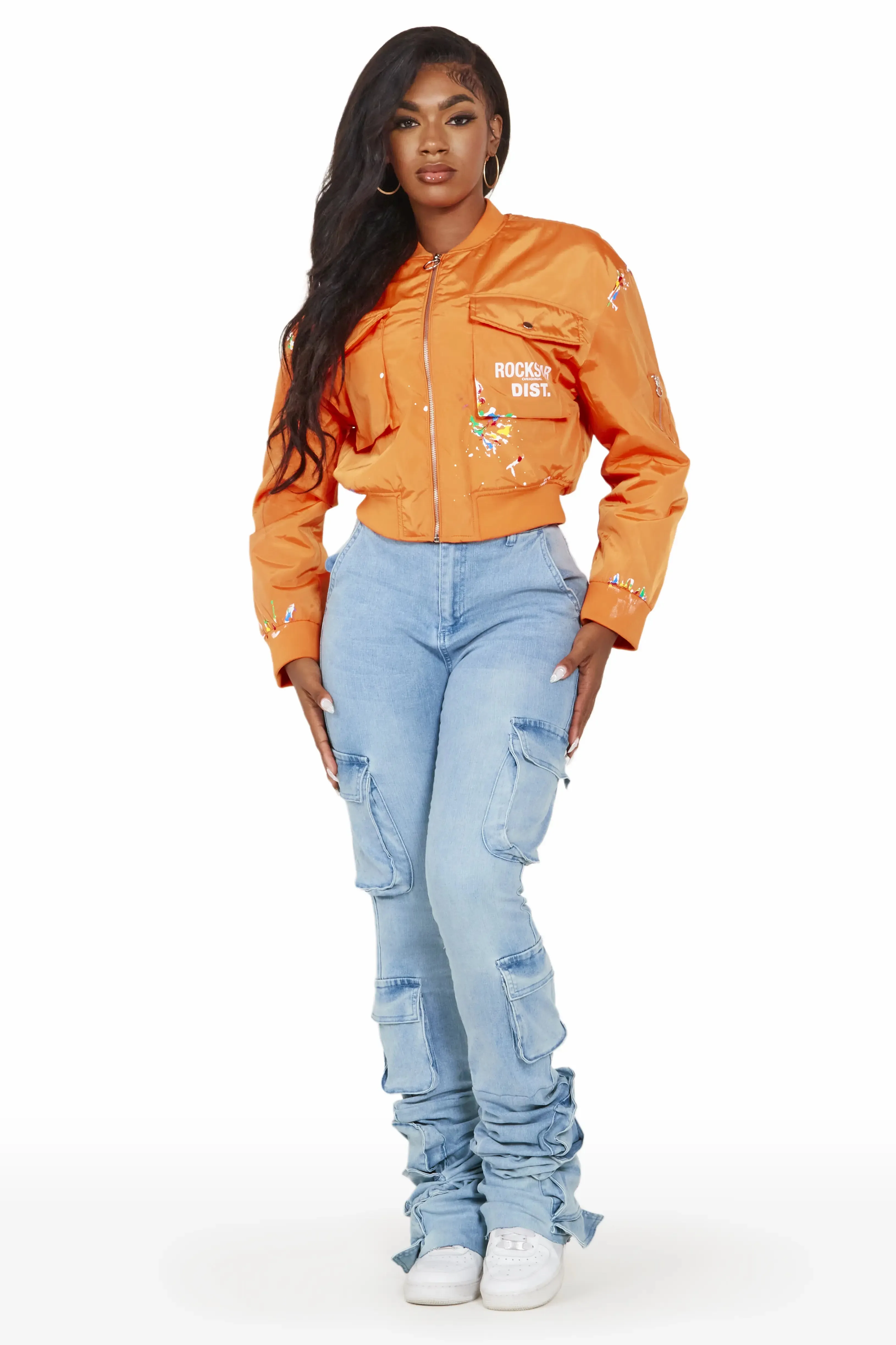 Mosha Orange Jacket