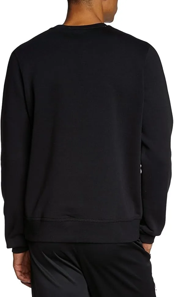 Nike Club Swoosh Crew Men's Sweat Shirt Black/White 611467-010