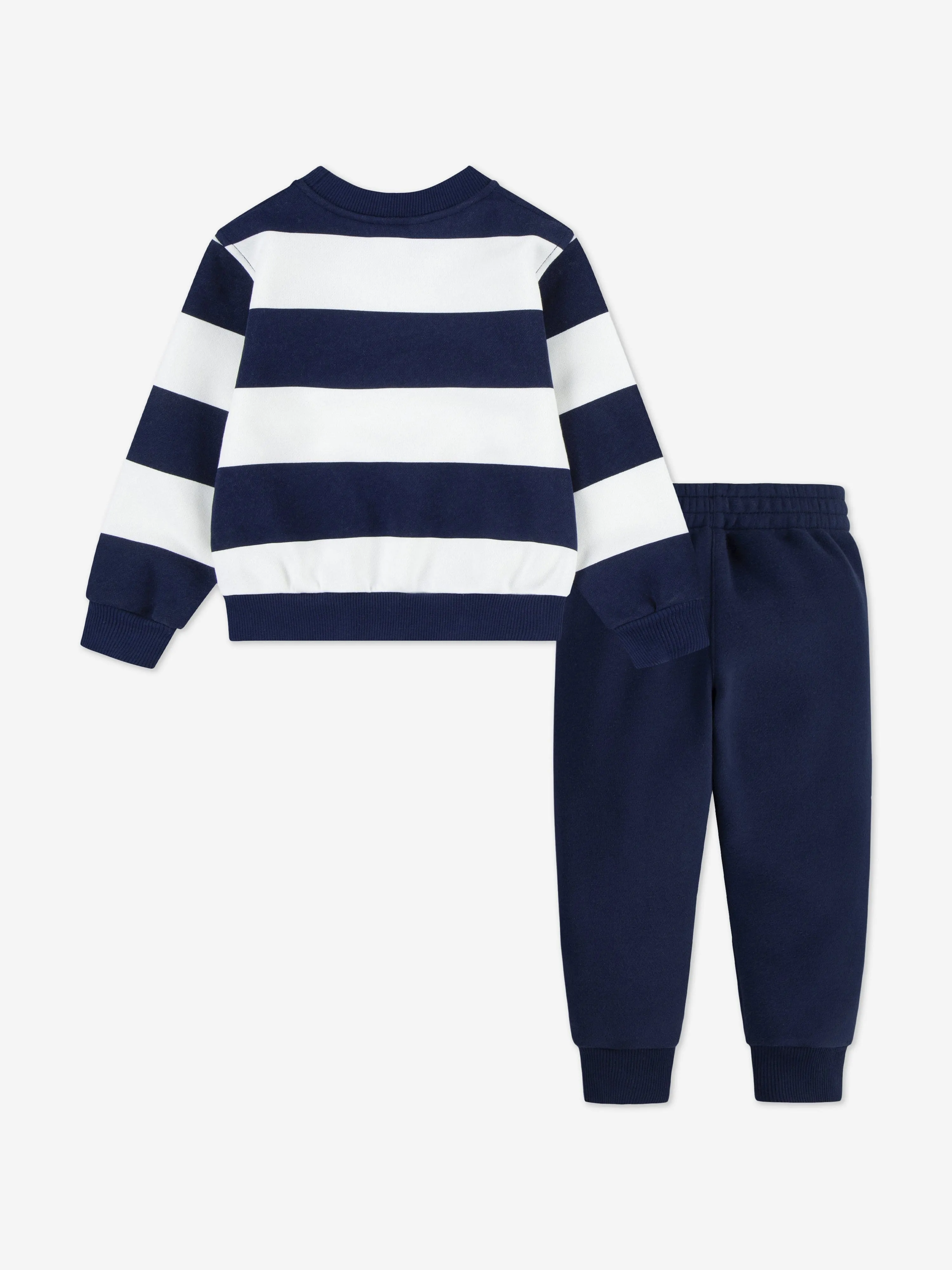 Nike Kids NSW Club SNL Stripe Tracksuit in Navy