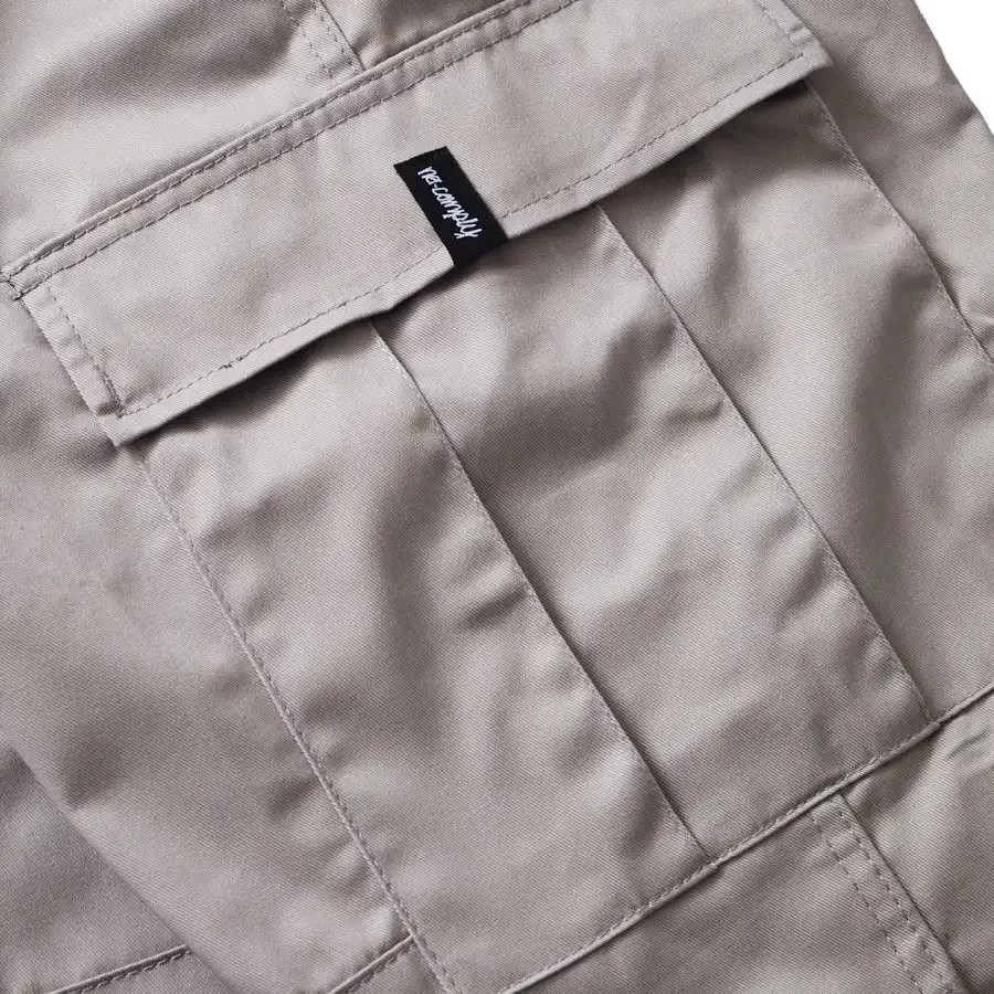 No-Comply Cargo Skate Pants - Grey