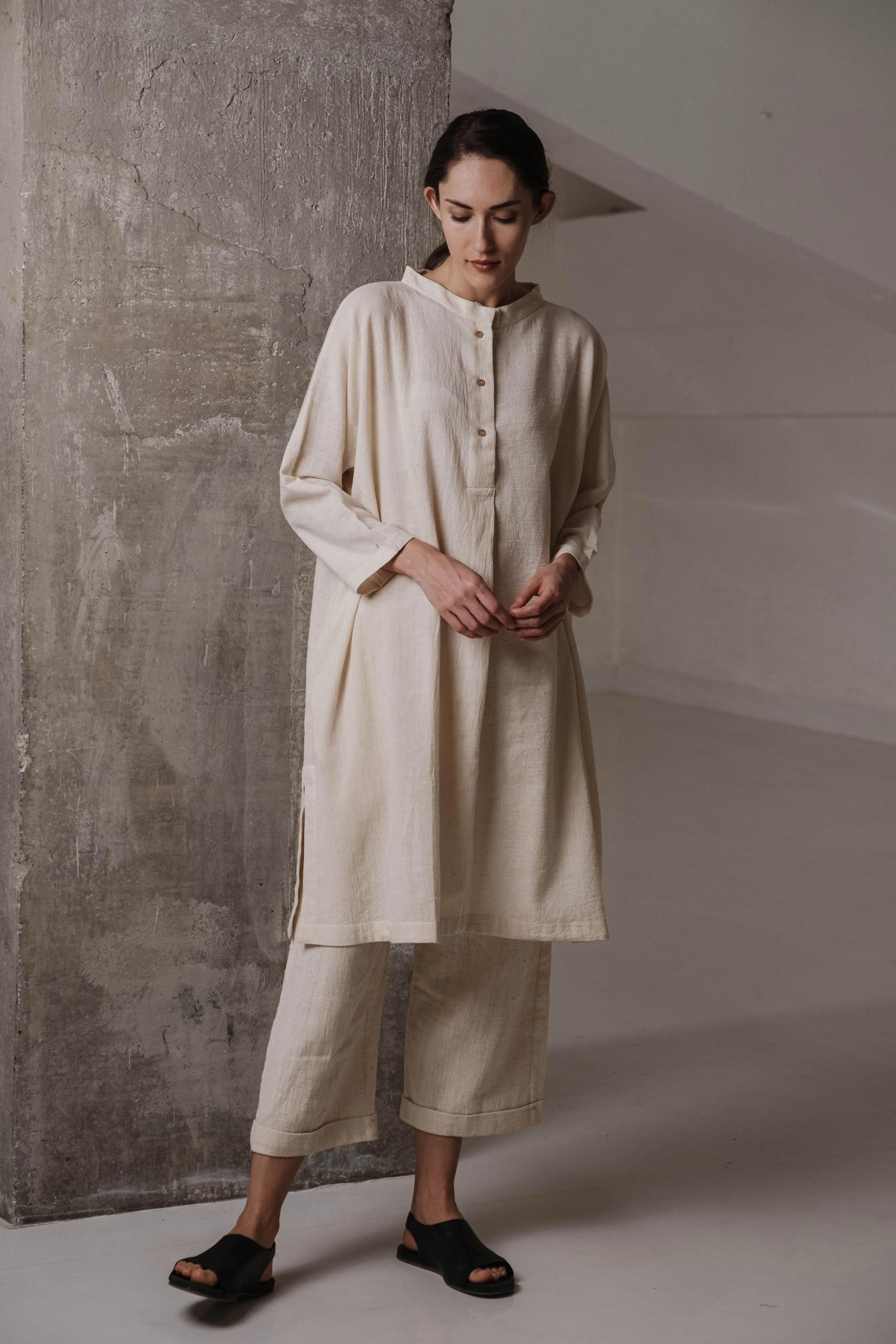 Oversized Organic Cotton Tunic