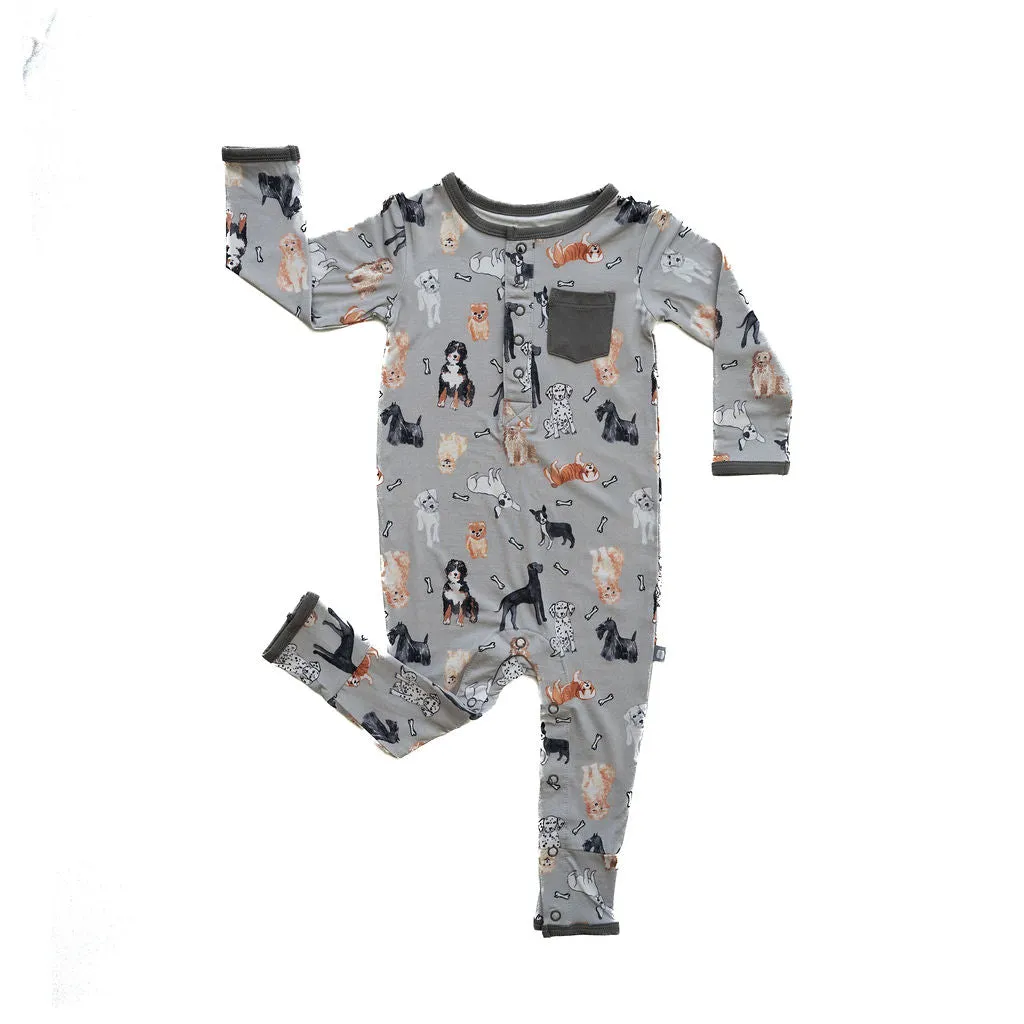 Puppy Pack Pocket Romper