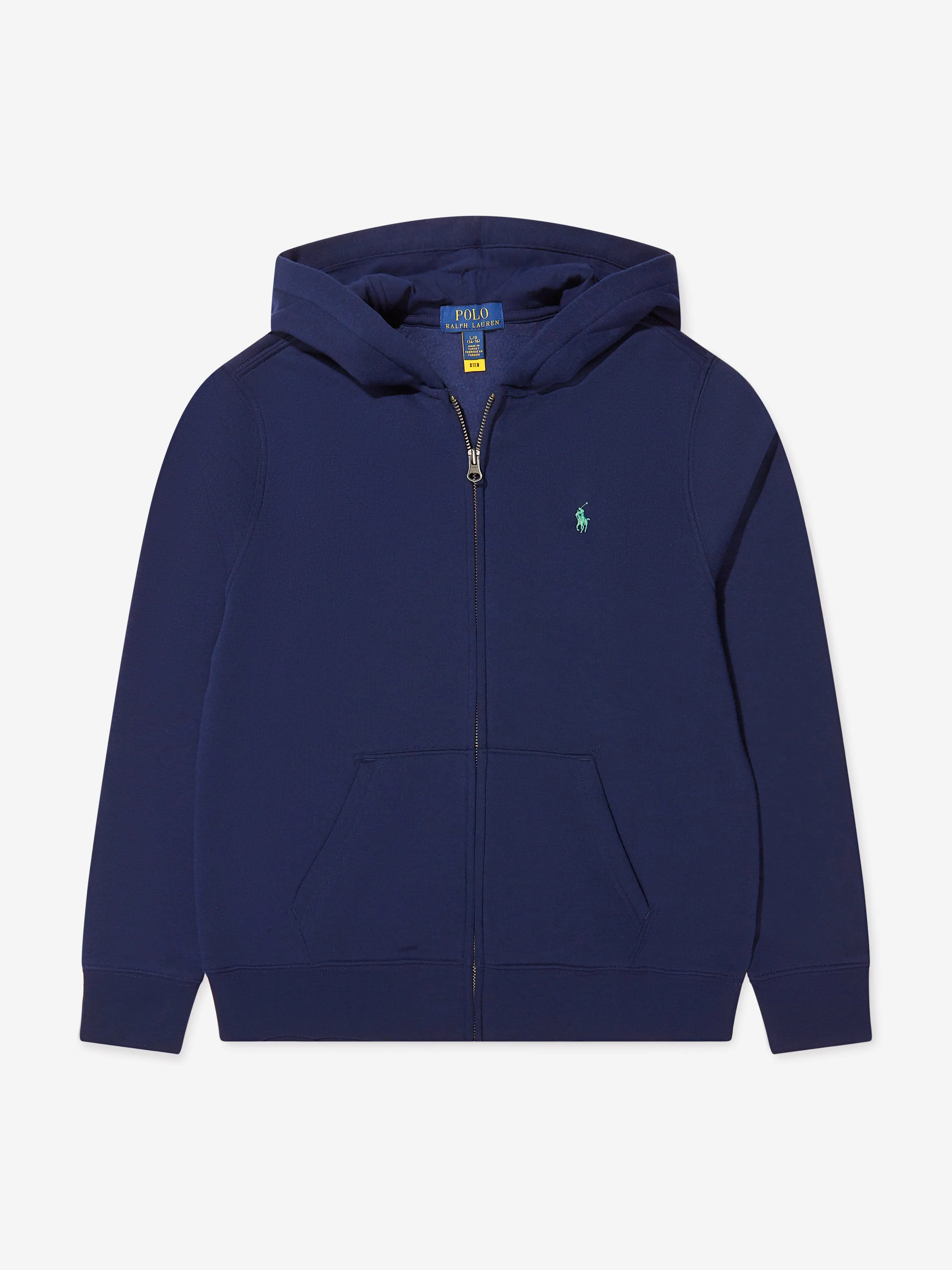 Ralph Lauren Boys Big Pony Logo Zip Up Top