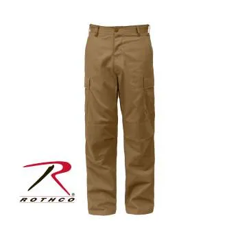 Relaxed Fit Zipper Fly BDU Pants