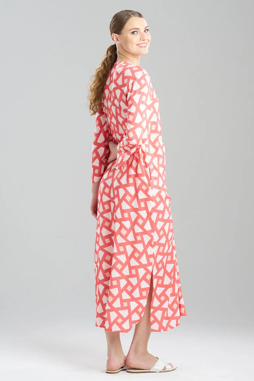 Soho Geo Challis Caftan