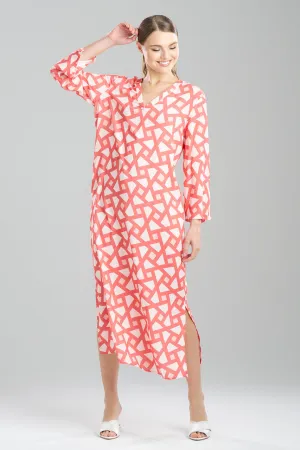 Soho Geo Challis Caftan