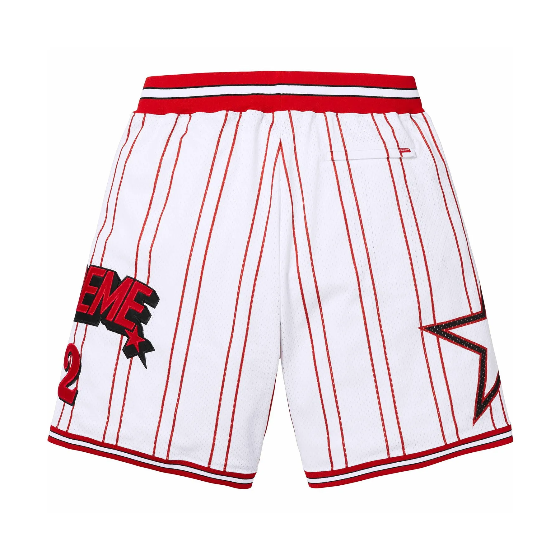 Supreme Star Basketball Short 'White'