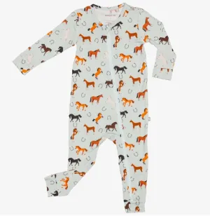 WESTERN HORSES ROMPER